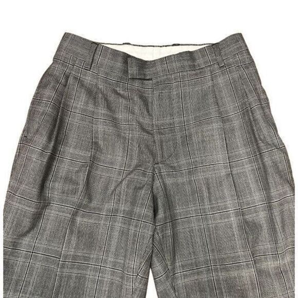 Officine Generale Women's Gray High-Rise Ankle Dress Pants Size FR 38/US 6 - Picture 3 of 10